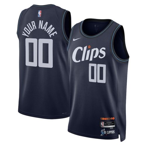 Los Angeles Clippers 2023/24 City Edition Swingman Custom Jersey - Navy