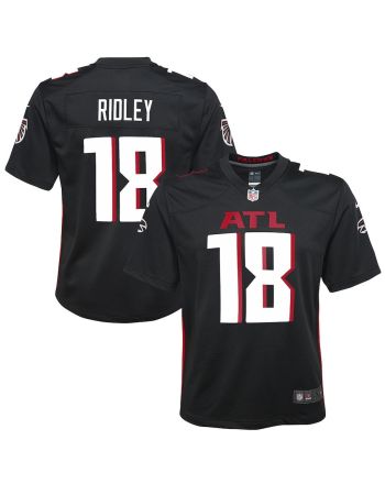 Calvin Ridley 18 Atlanta Falcons YOUTH Game Jersey - Black